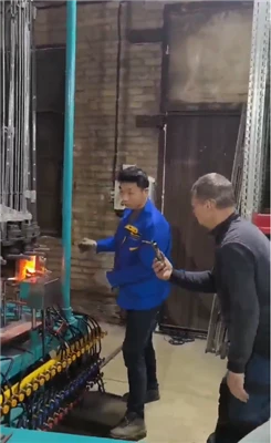Il nostro ingegnere ha messo in funzione con successo la macchina per la prod...